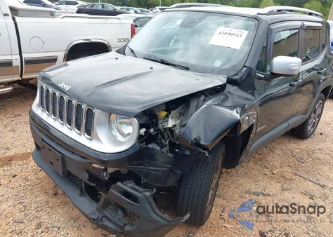 2017 Jeep Renegade Limited 4X4 from USA, damaged, VIN ZACCJBDB6HPE92122